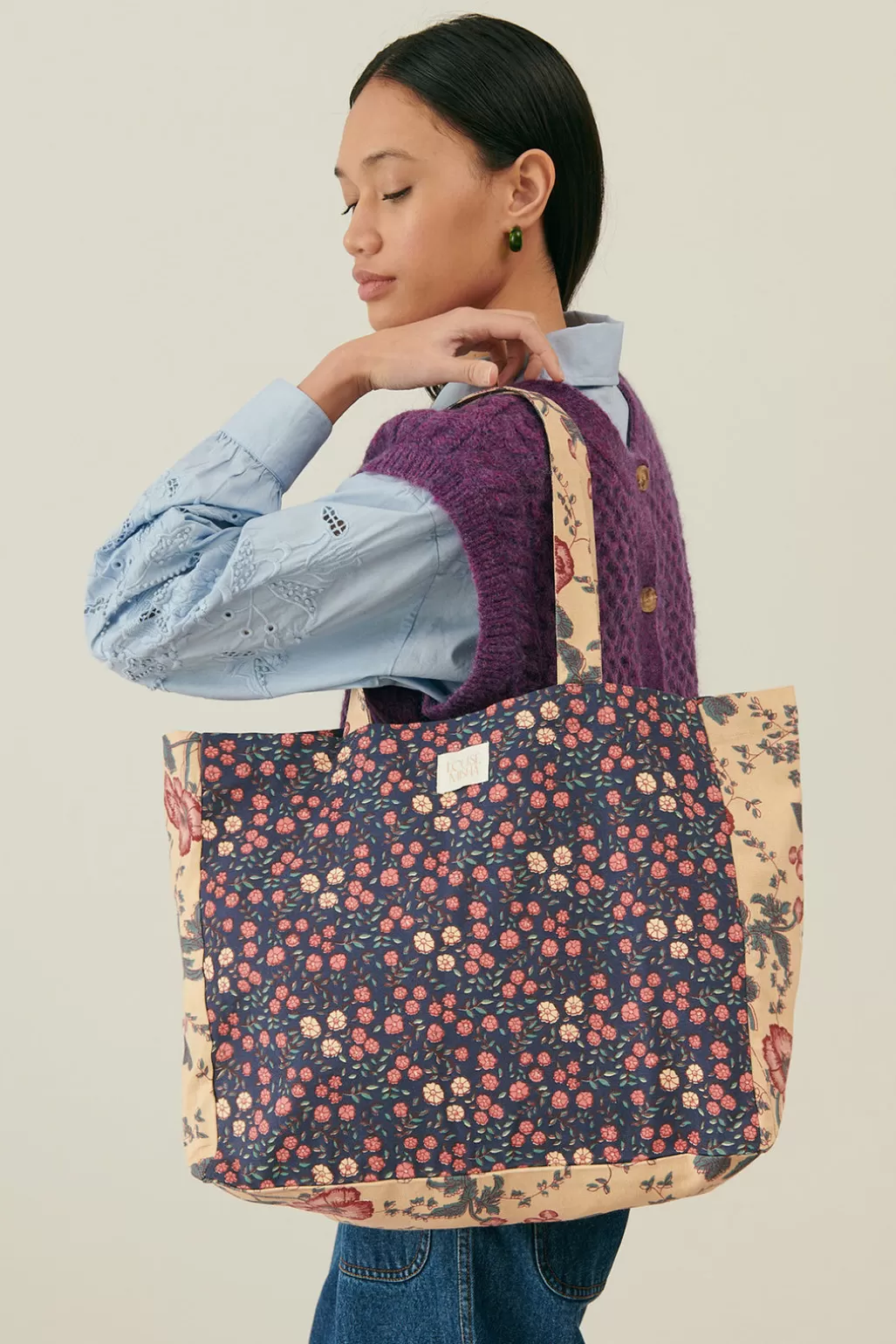 Louise Misha Sac Cabas Beverly Midstargar-cream Pop Store