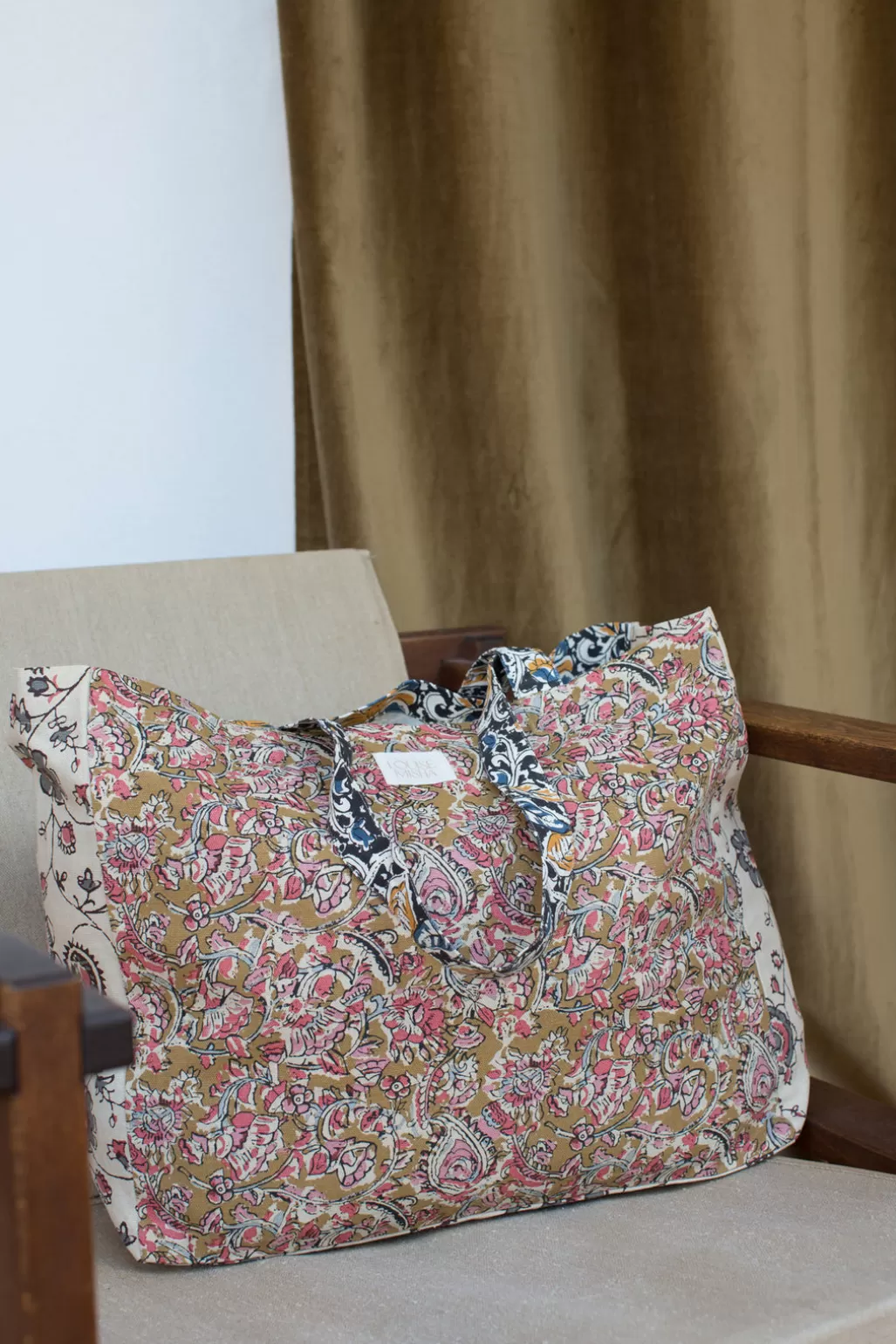 Louise Misha Sac Cabas Beverly Honey-charcoal Poem Clearance