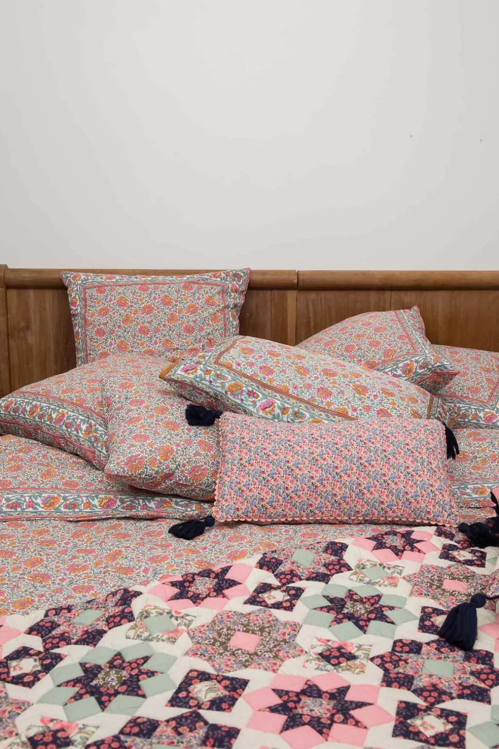 Louise Misha Taie D'Oreiller Valerie Ivory Winter Garden Outlet