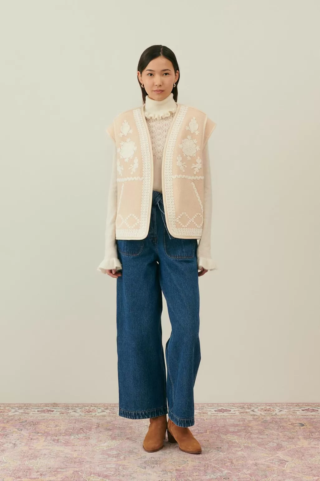 Louise Misha Veste Andrew Cream Sale