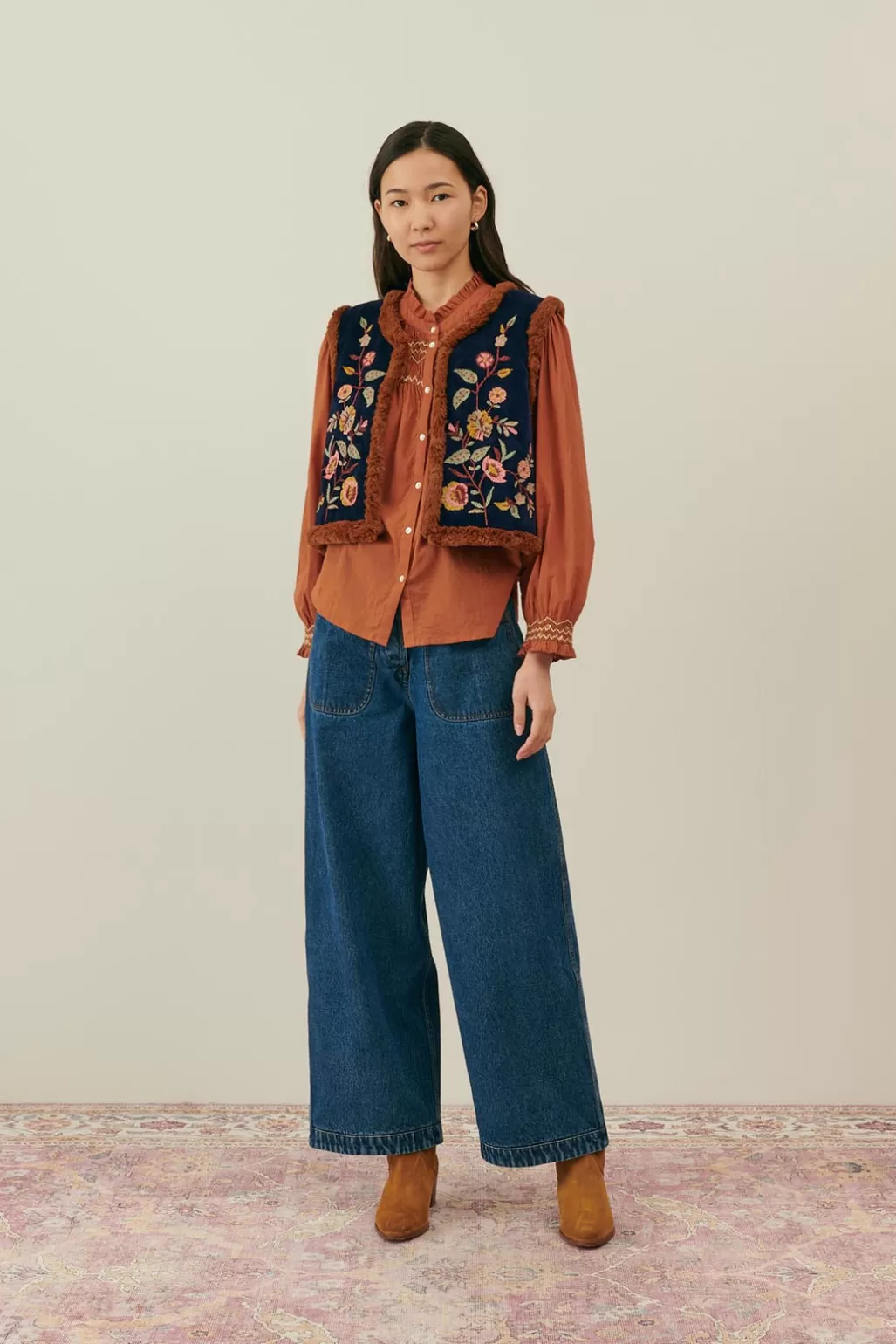 Louise Misha Veste Renee Midnight Flash Sale