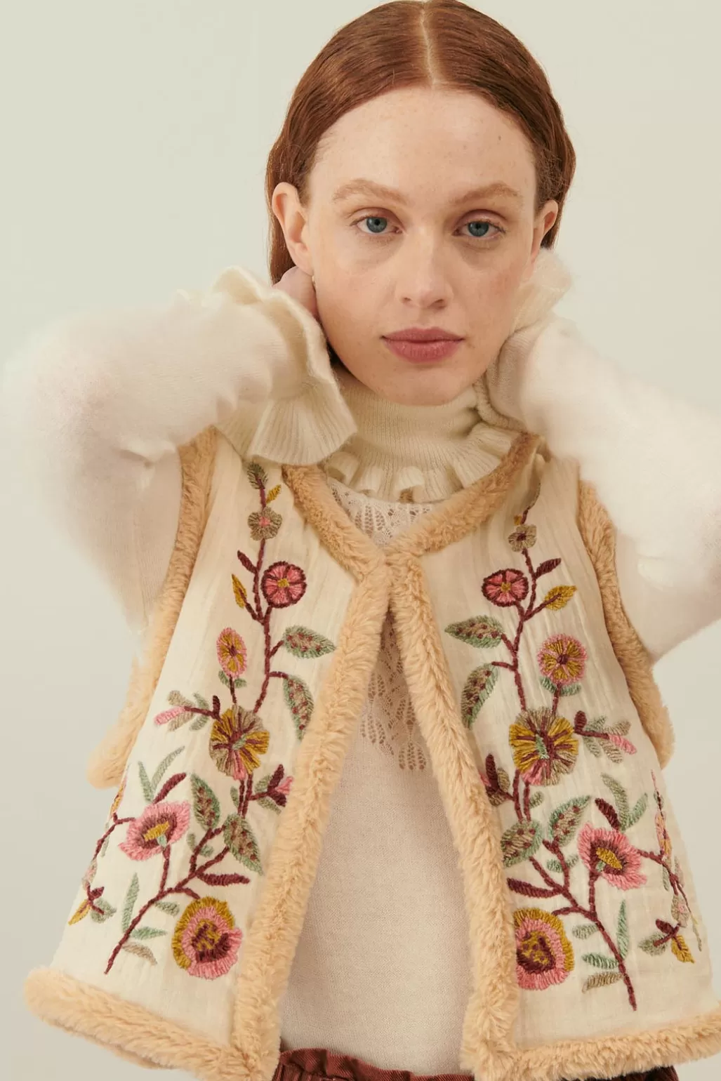 Louise Misha Veste Renee Cream Outlet