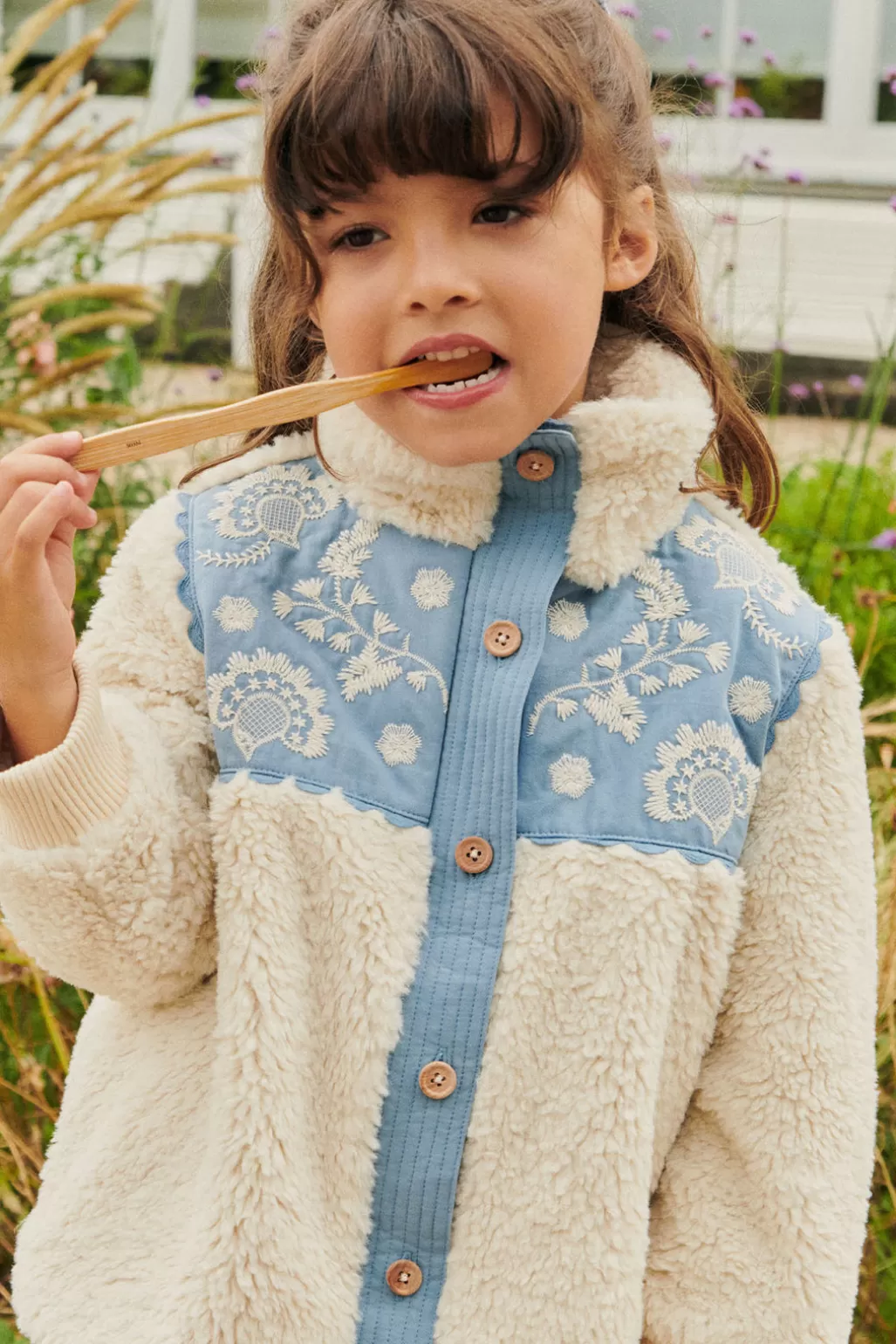 Louise Misha Veste Rosana Light Blue Discount