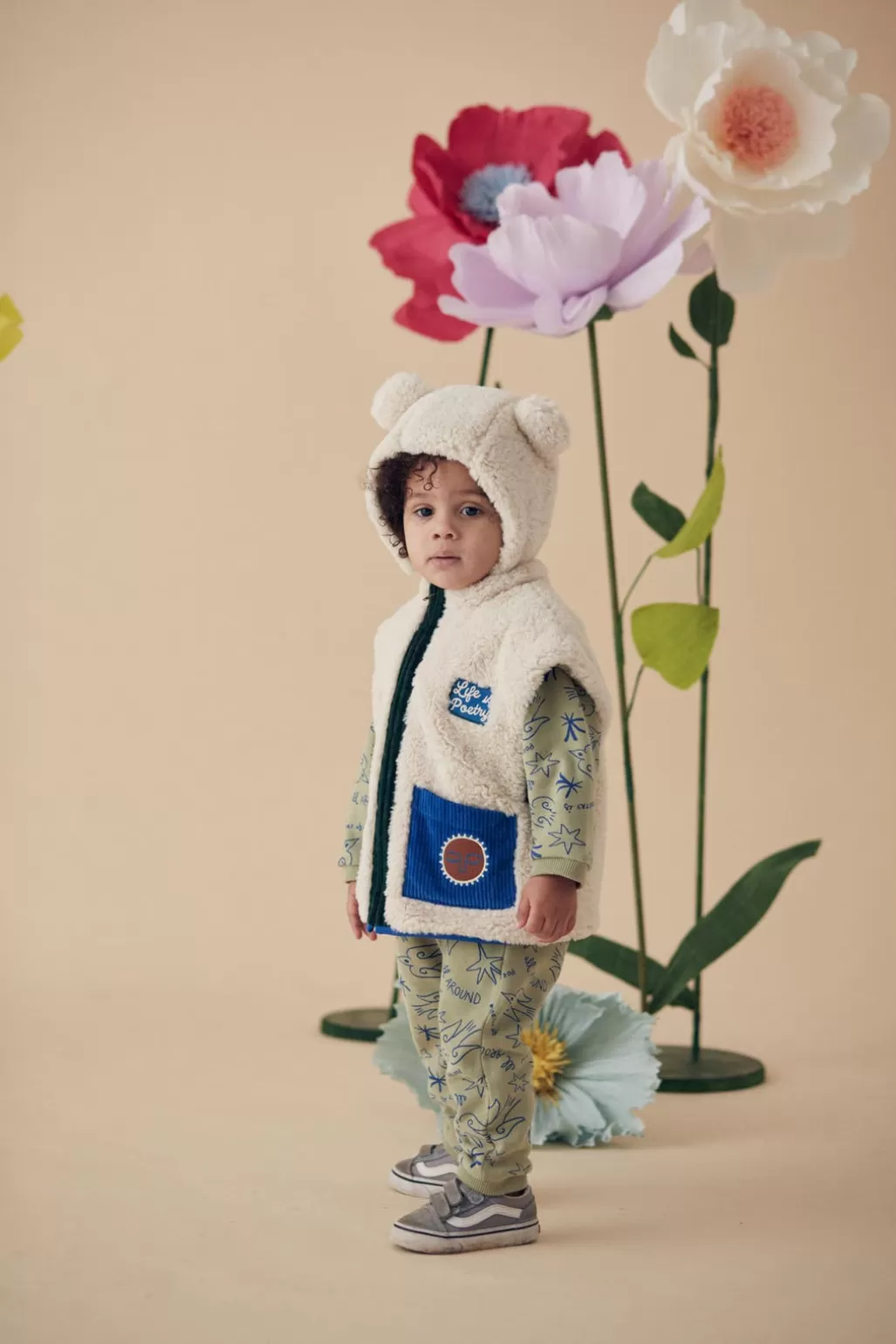 Louise Misha Veste Sans Manches Aron Cream Cheap