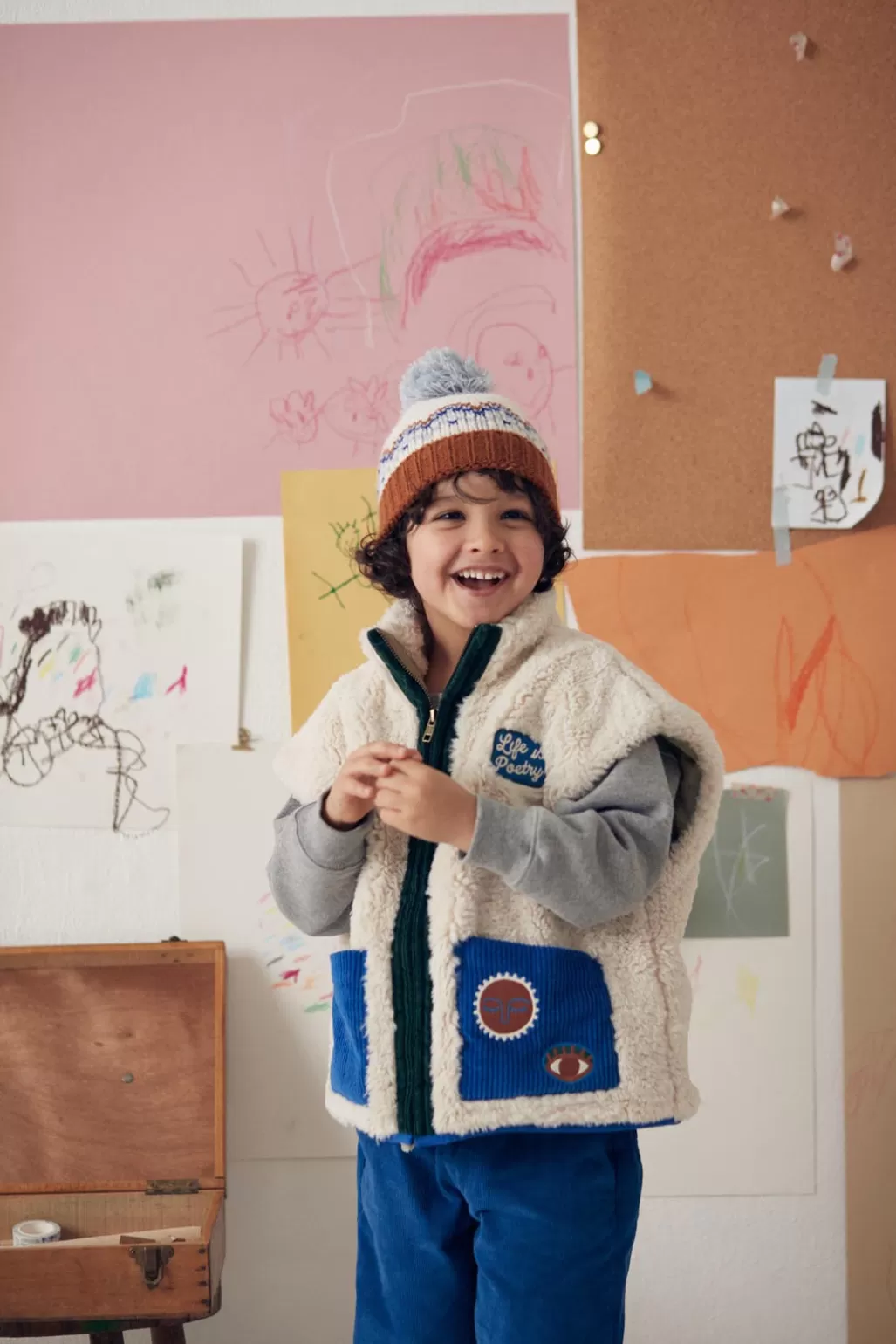 Louise Misha Veste Sans Manches Aron Cream Best
