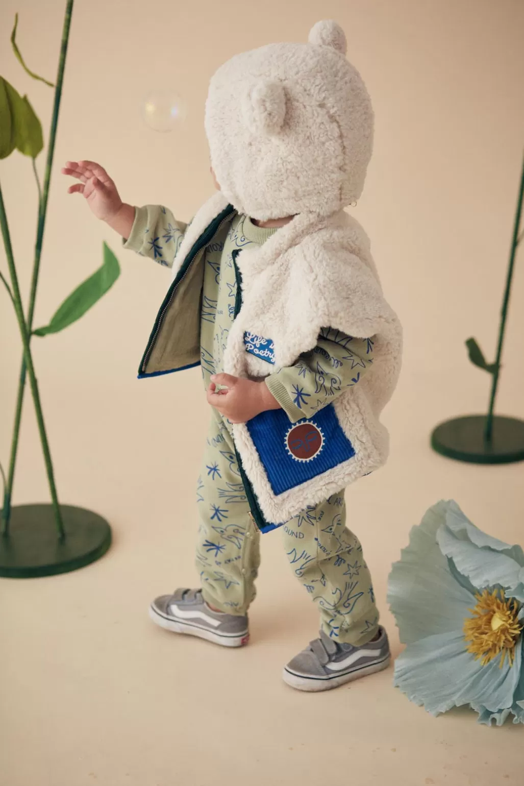 Louise Misha Veste Sans Manches Aron Cream Cheap