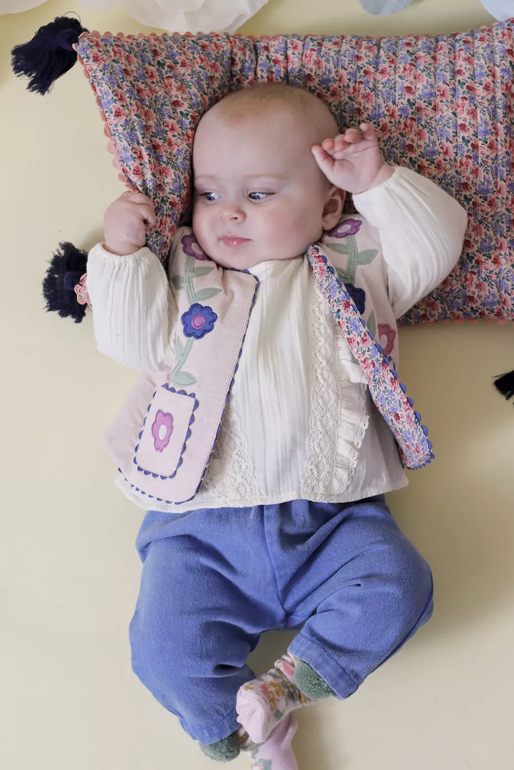 Louise Misha Veste Sans Manches Joy Blush Cheap