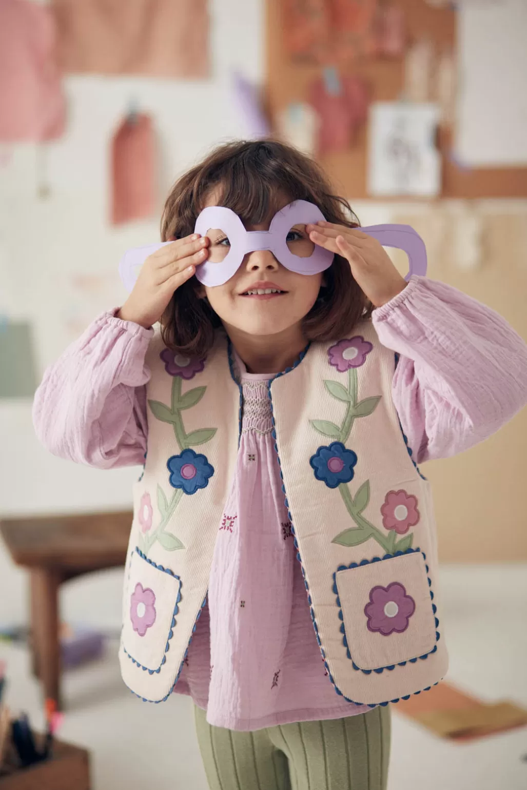 Louise Misha Veste Sans Manches Joy Blush Flash Sale